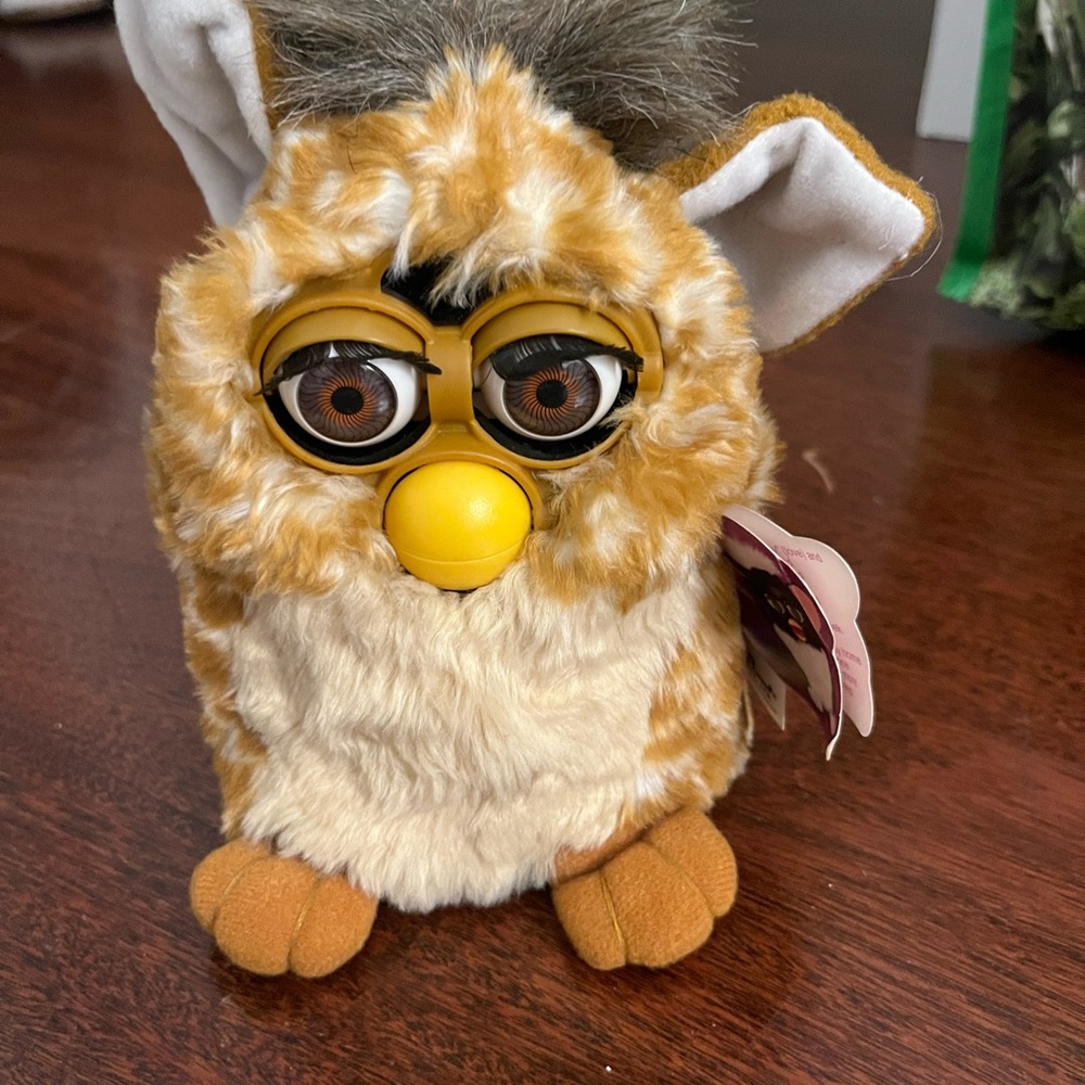 1990s Furby Tiger 70-800 Vintage Y2K Collectible Toy NOT WORKING